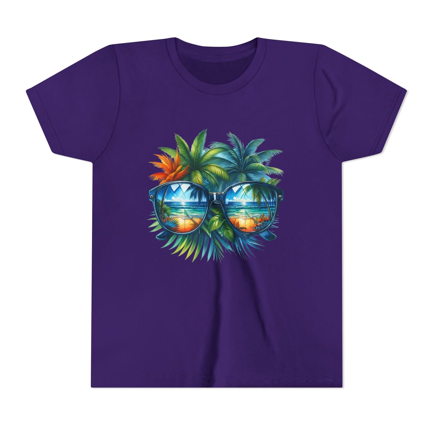 Tropical Sunglasses Youth T-Shirt