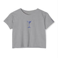 Watercolor Cocktail Glass Boxy Tee
