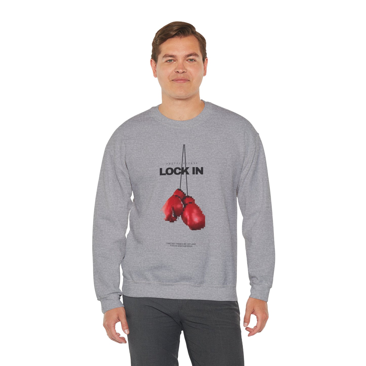Lock In Boxing Gloves Sweatshirt
