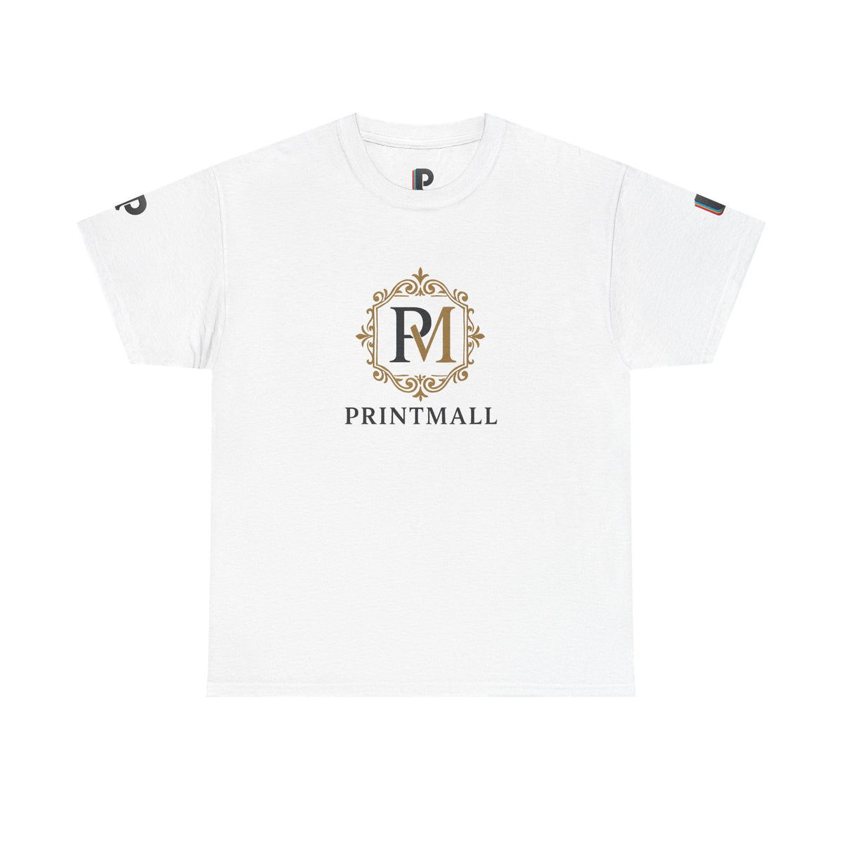 PM Logo Decorative Frame PrintMall Cotton Tee