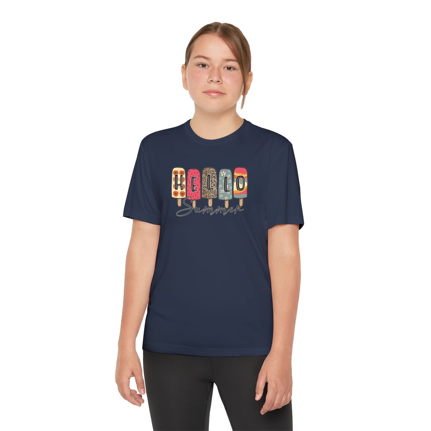 Hello Summer Popsicle Youth Tee