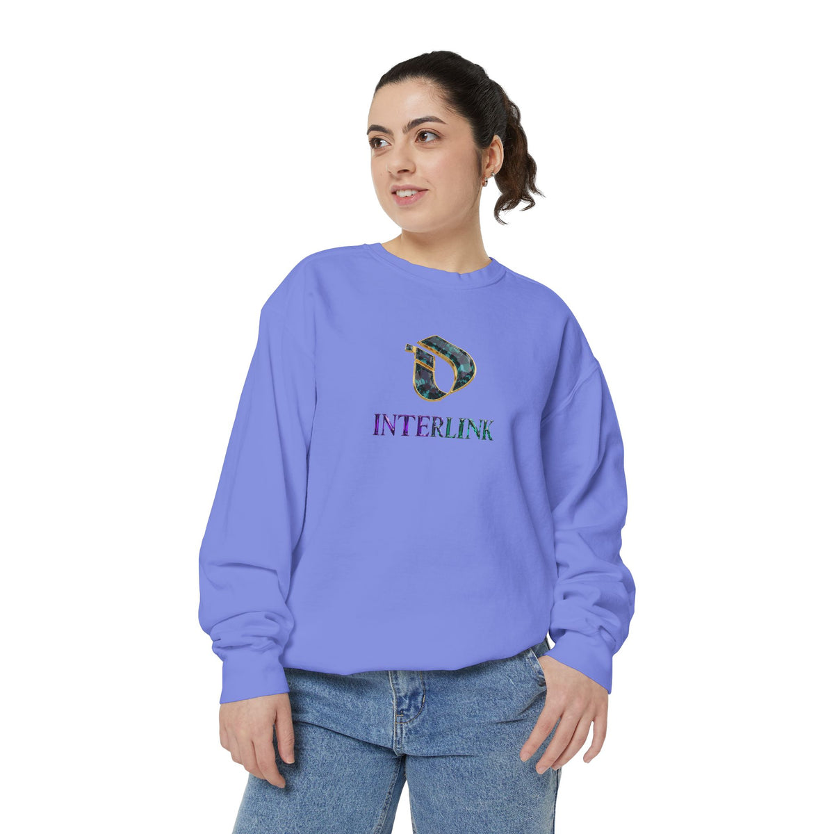 Alexandrite Mosaic Interlink Women’s Sweatshirt