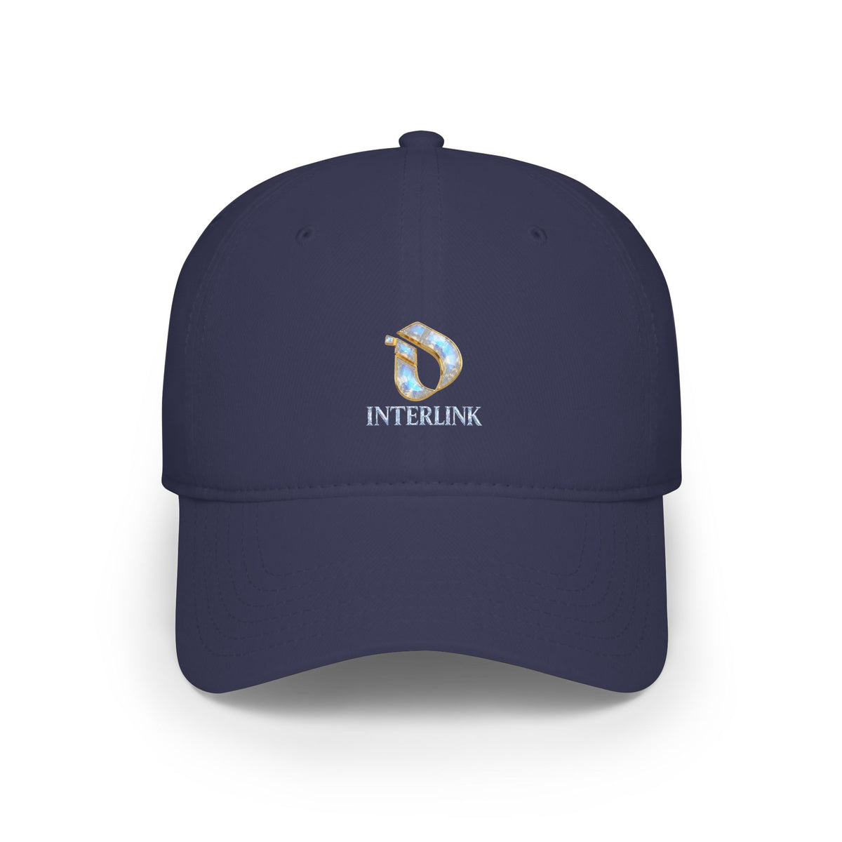 Moonstone Iridescent Mark Interlink Cotton Twill Cap