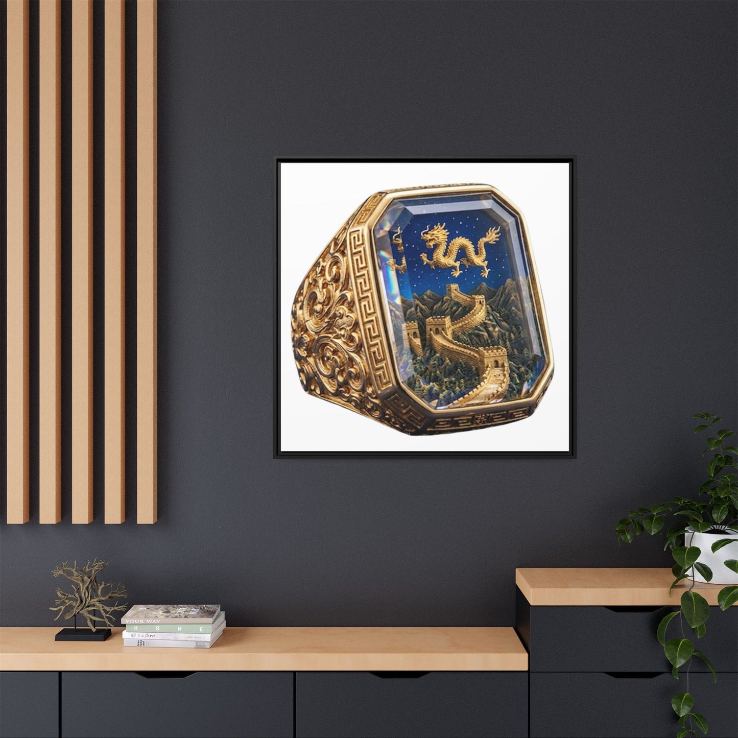 Lion Signet Canvas
