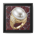Pearl Jewellery Study Framed Canvas Wall Art