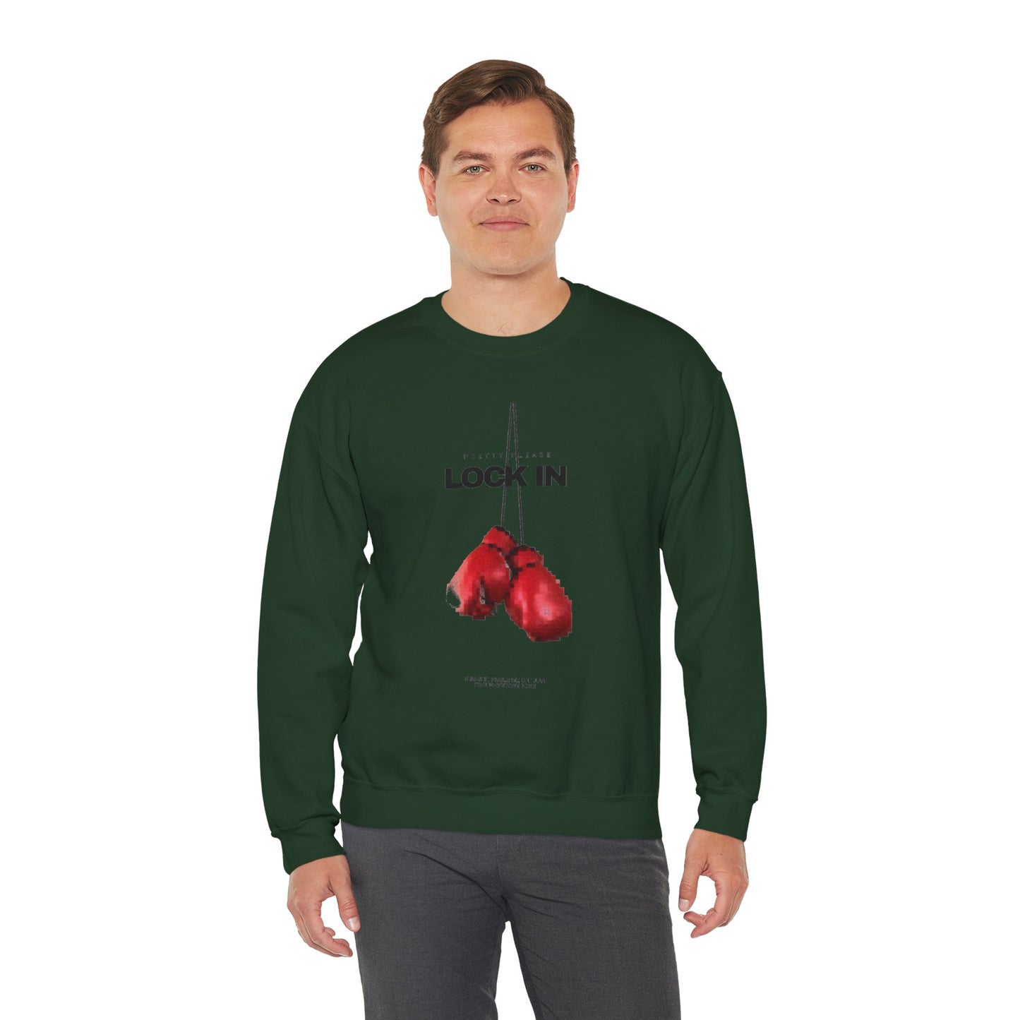 Lock In Boxing Gloves Sweatshirt