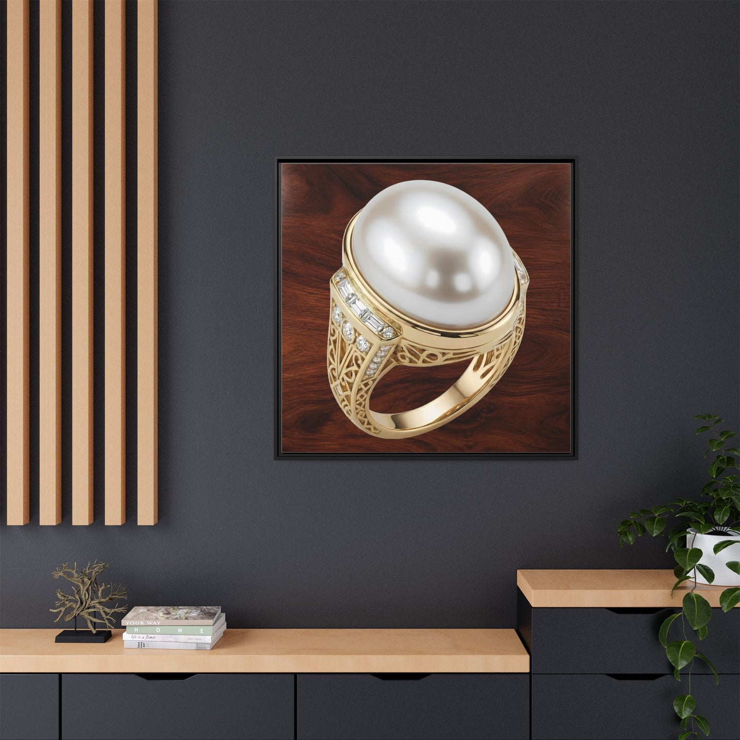 Cabochon Pearl Canvas