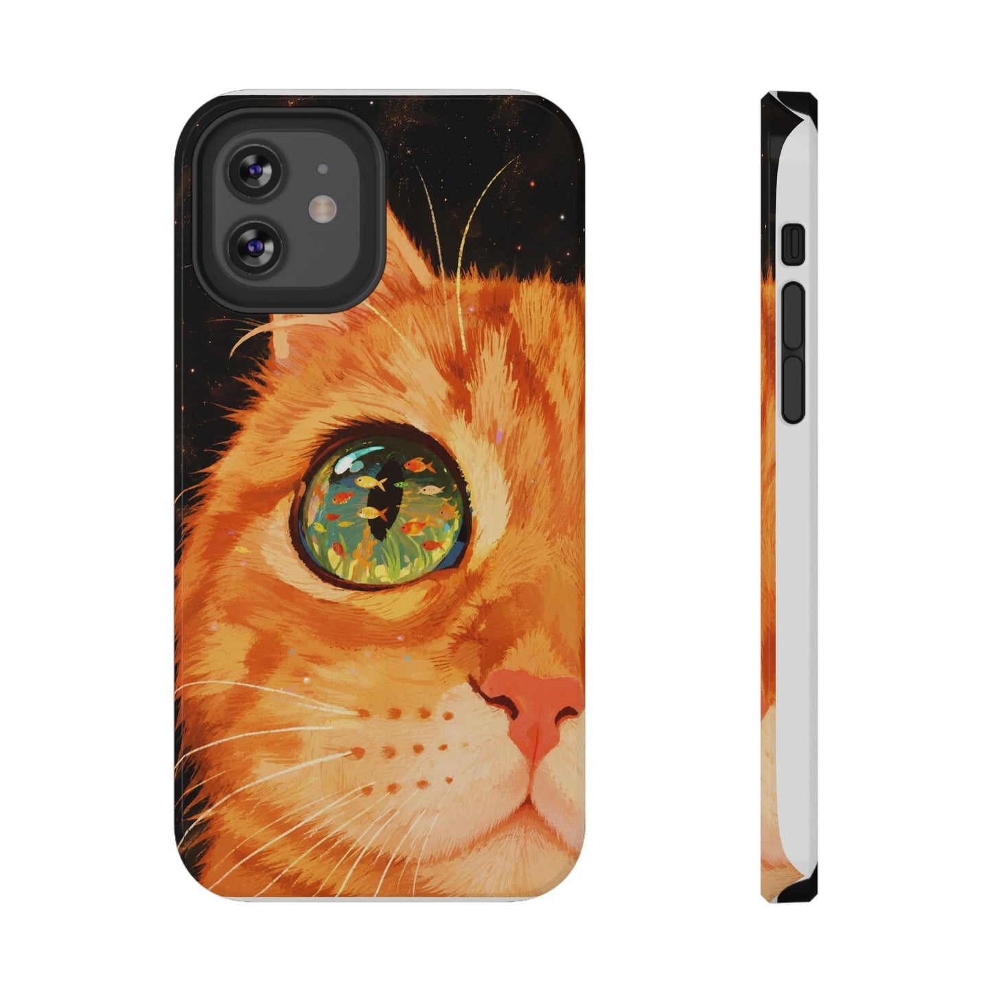 Feline Gaze Apple Phone Case