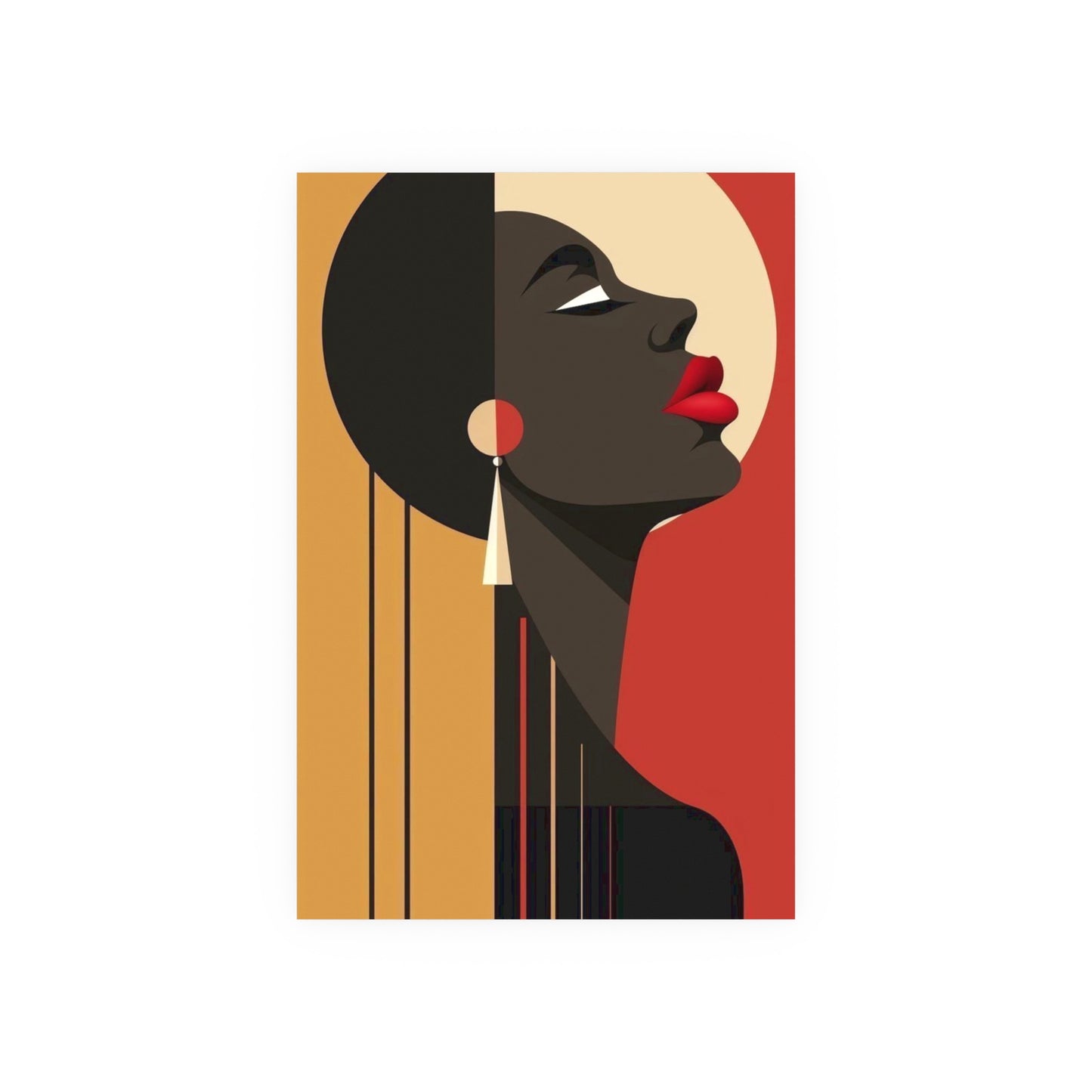 Portrait of Poise Poster