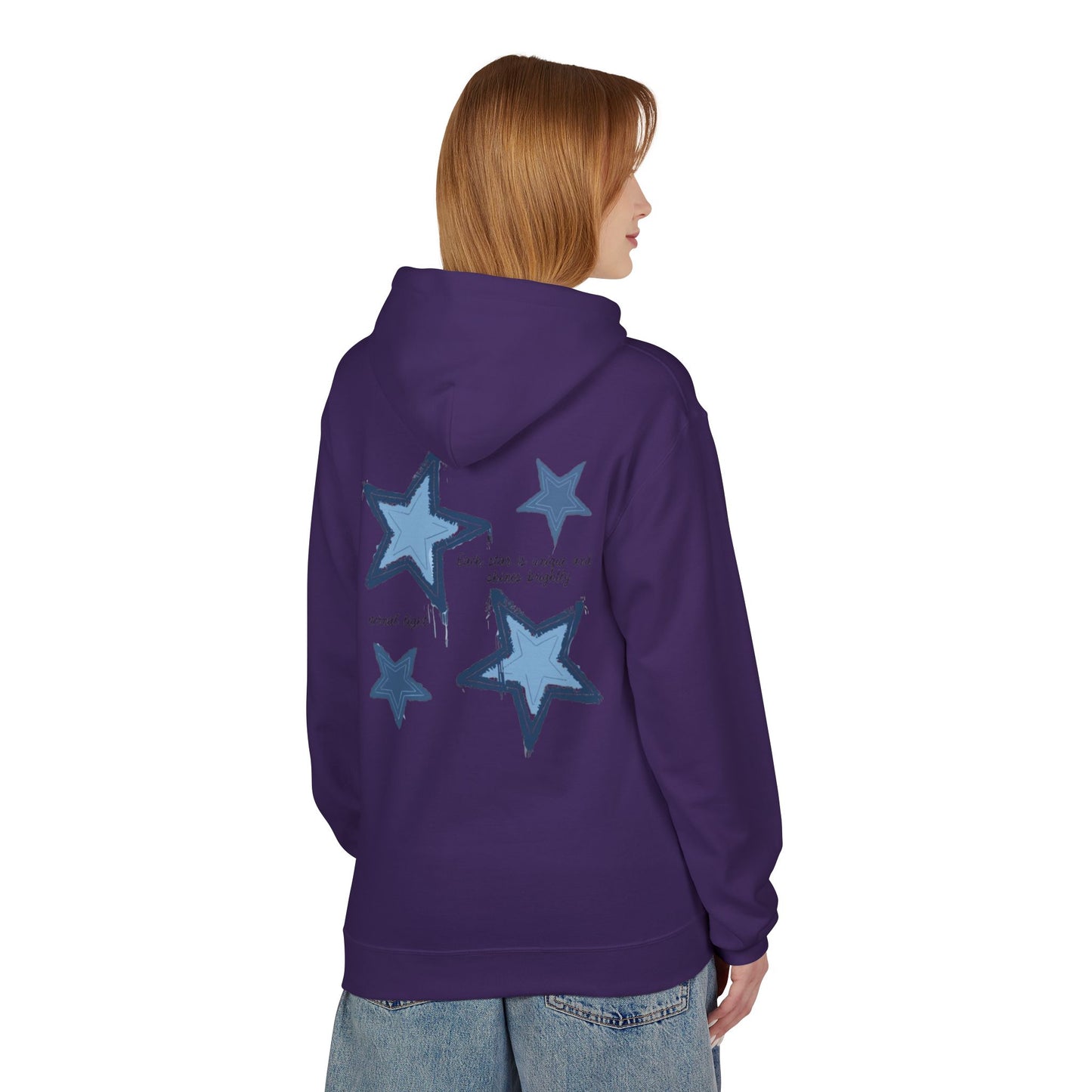 Starlight Minimal Graphic Hoodie