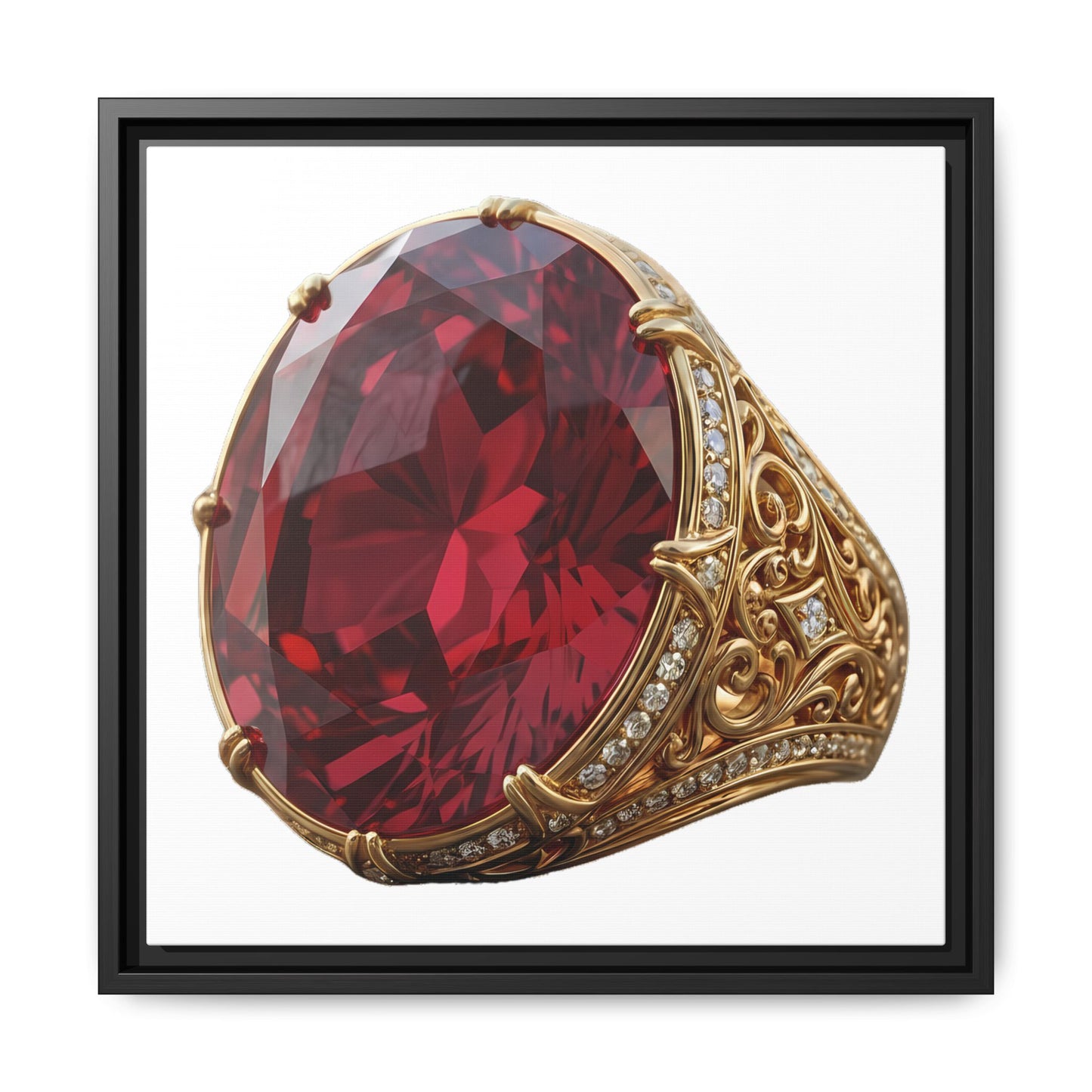 Heirloom Gemstone Canvas Print