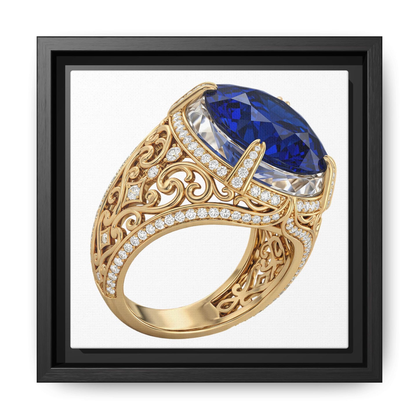 Sapphire Heirloom Canvas Print