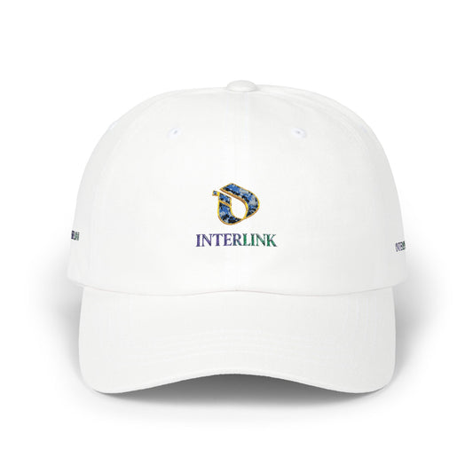 Alexandrite Shift Interlink Brass-Buckle Cotton Cap
