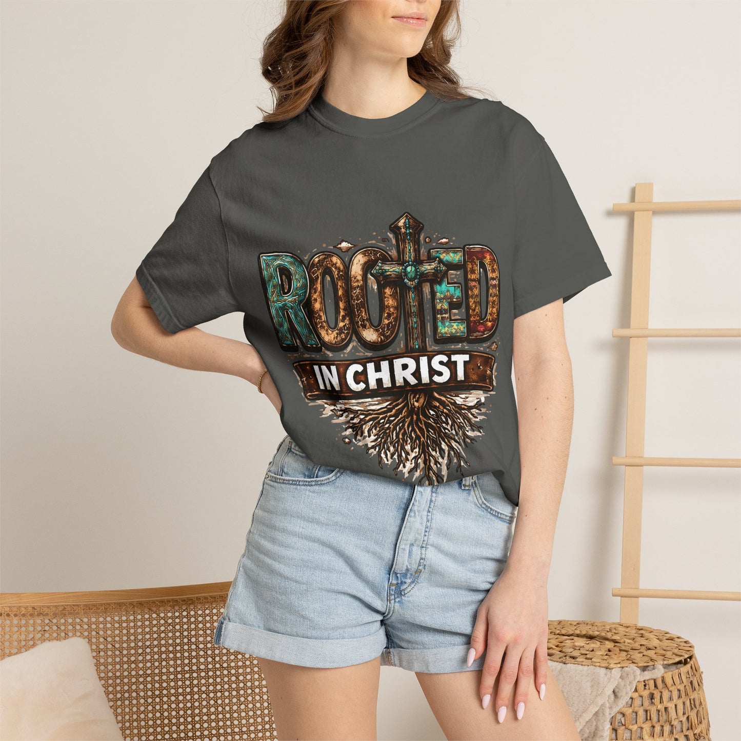 Rooted in Christ Graphic T-Shirt