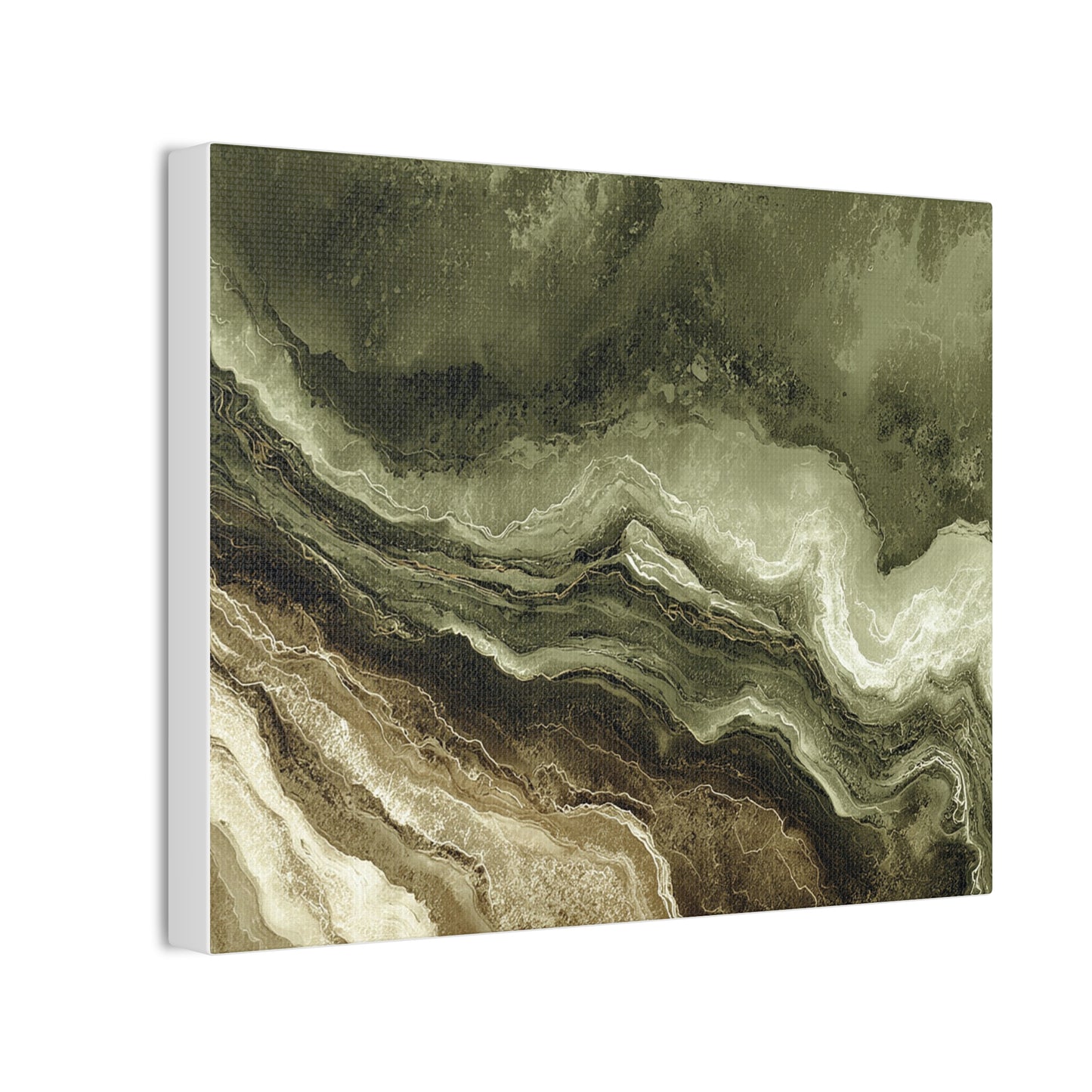 Emerald Marble Canvas