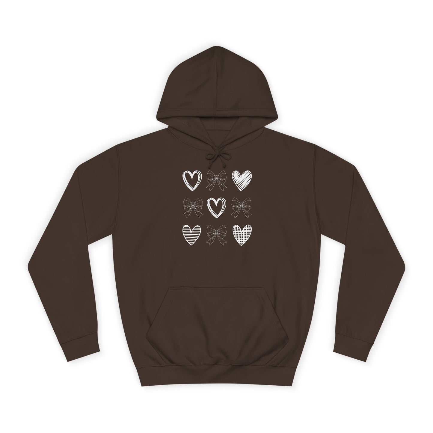 Six Hearts Sketch Hoodie