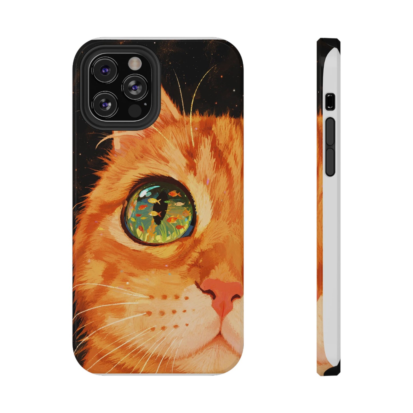 Feline Gaze Apple Phone Case