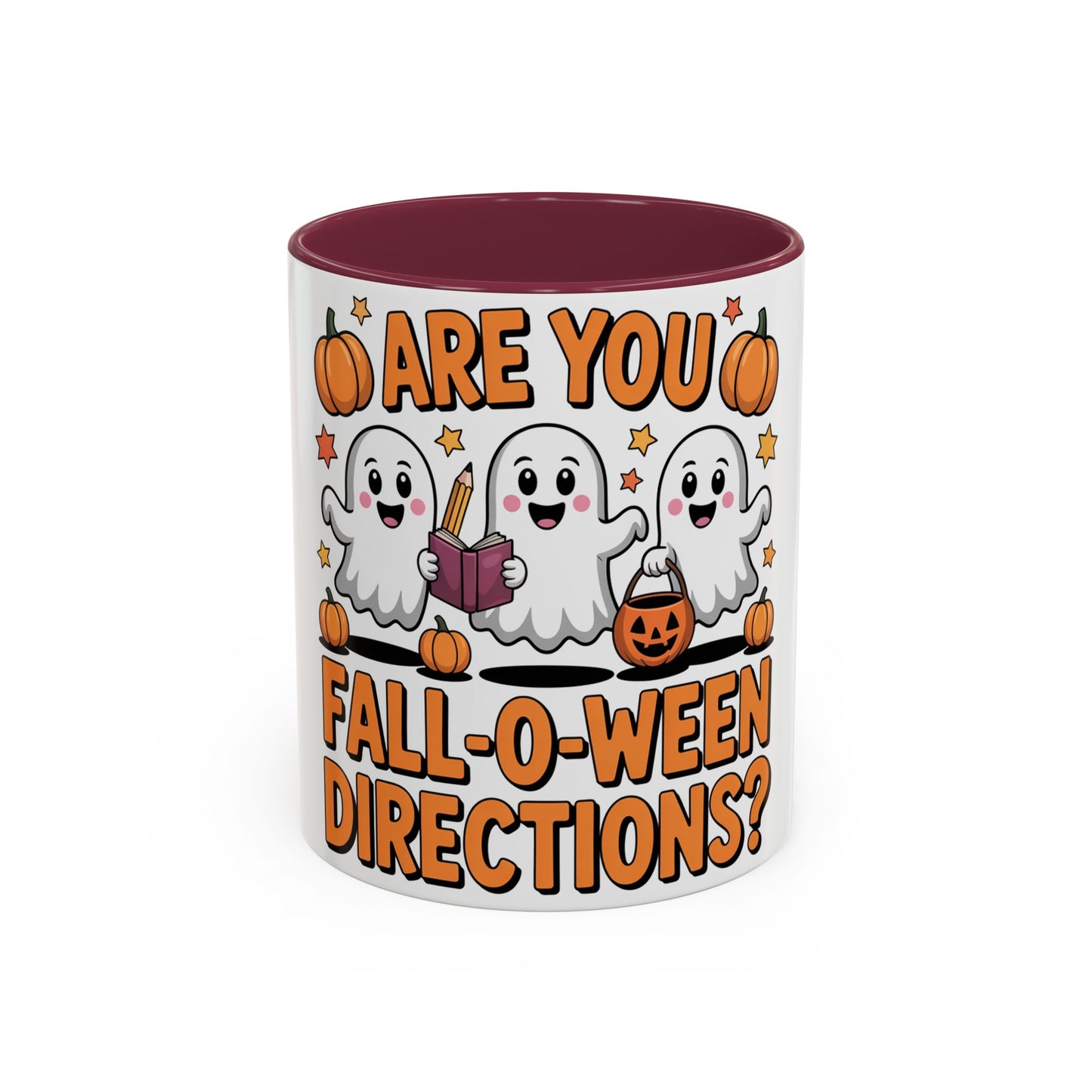 Spooky Fall-O-Ween Ghost Mug