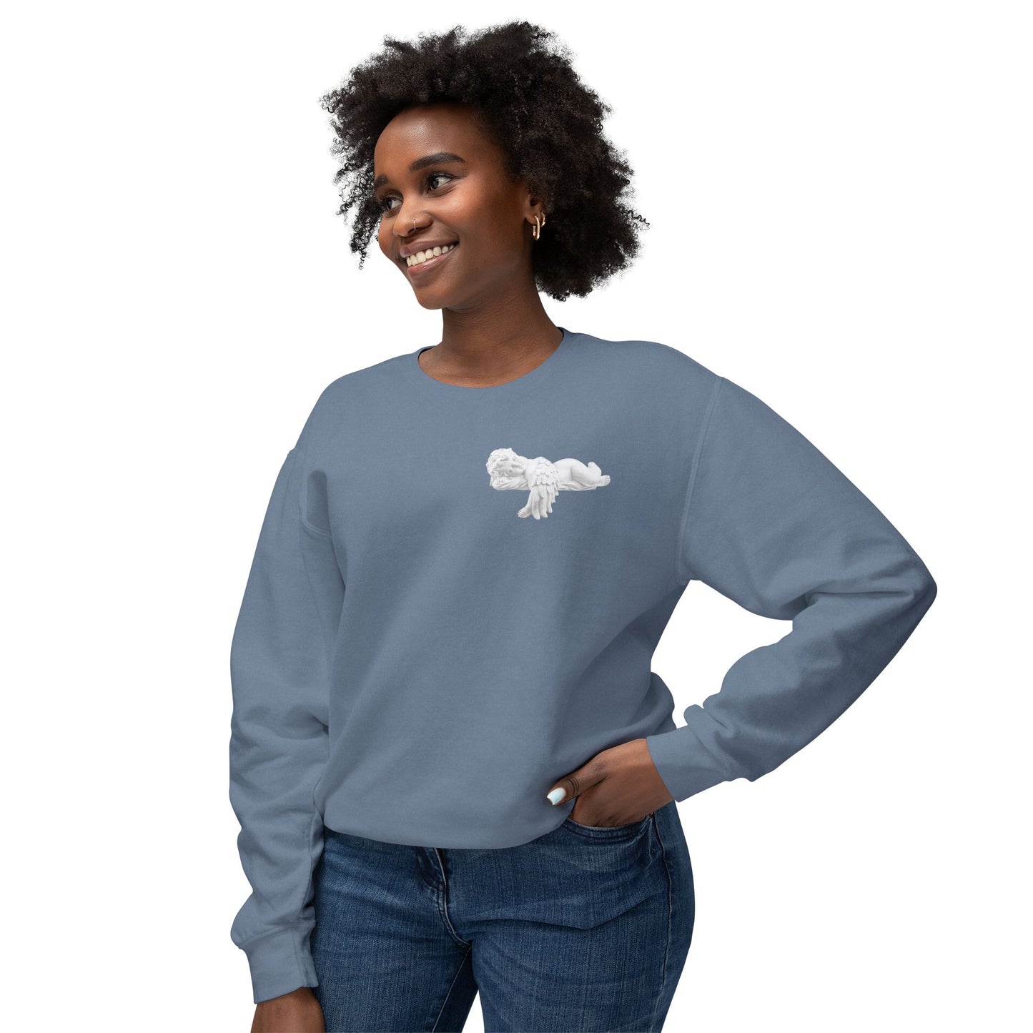 Dramatic Cherub Crewneck