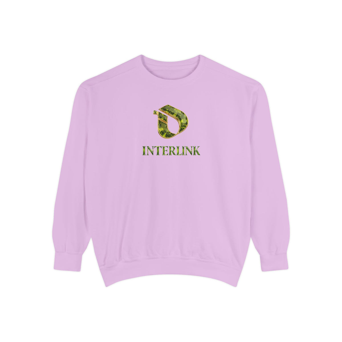 Peridot Meadowlight Interlink Women’s Crewneck Sweatshirt