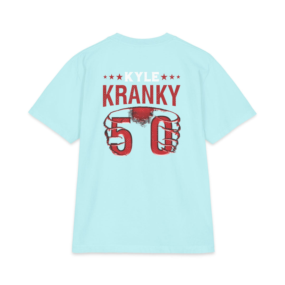 Kranky 50 Boxing Fist Oversized Heavyweight Tee