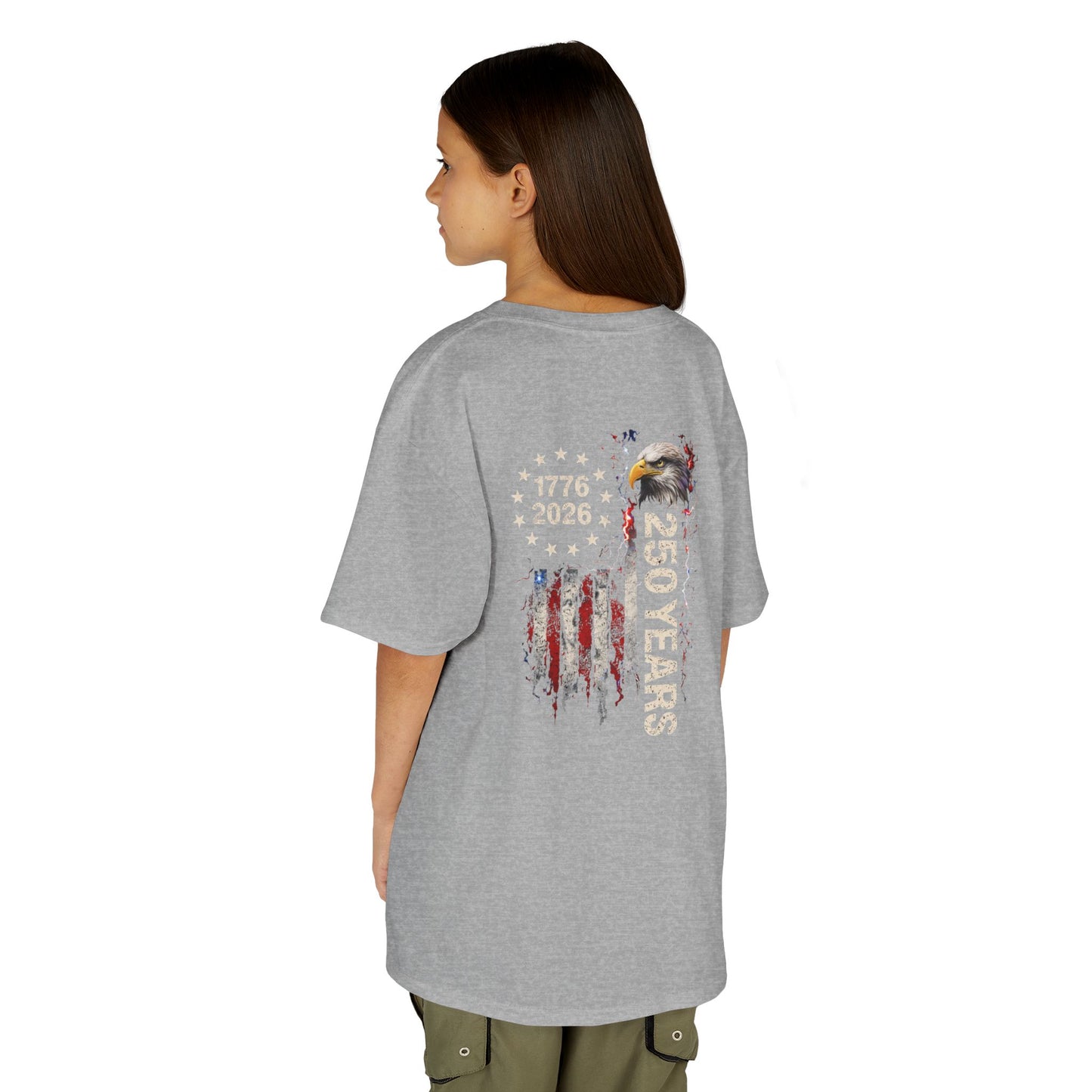 Youth America 250 Years Patriotic T-Shirt