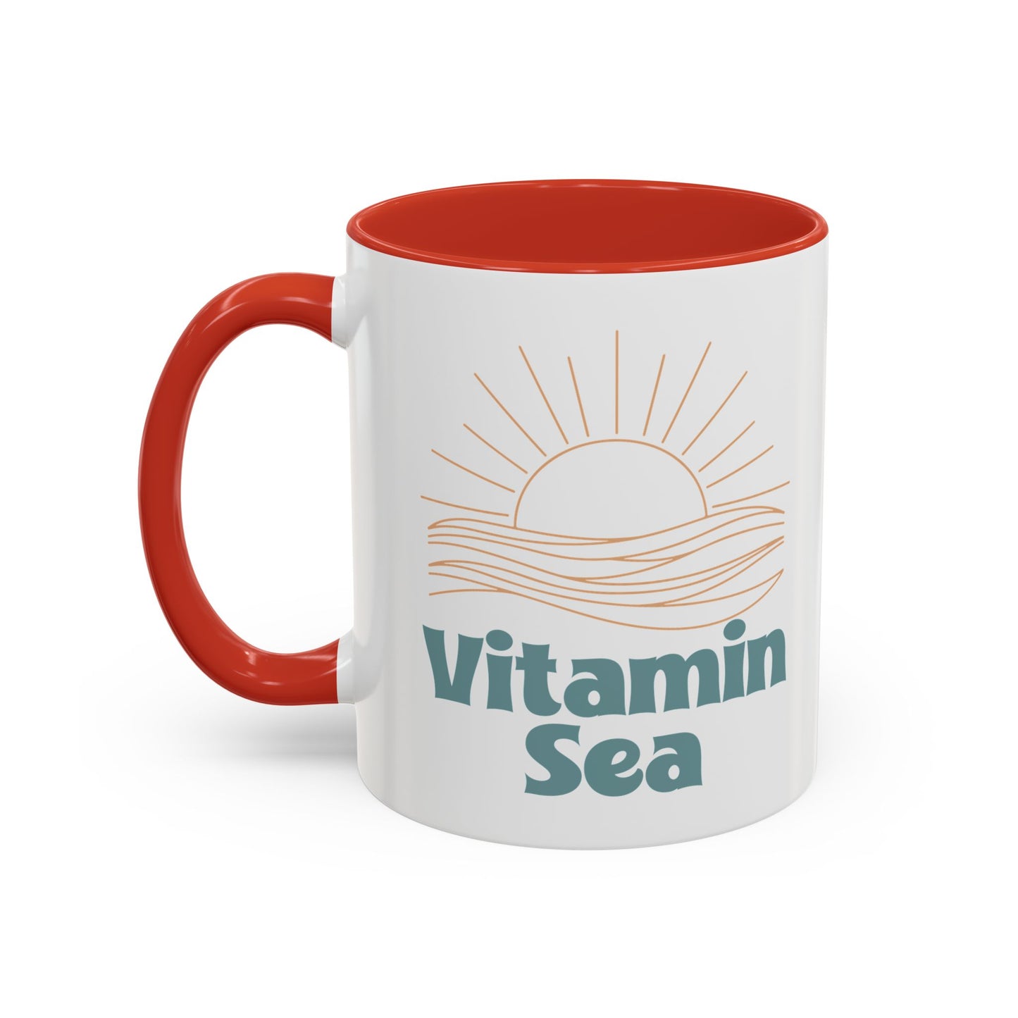 Vitamin Sea Accent Coffee Mug