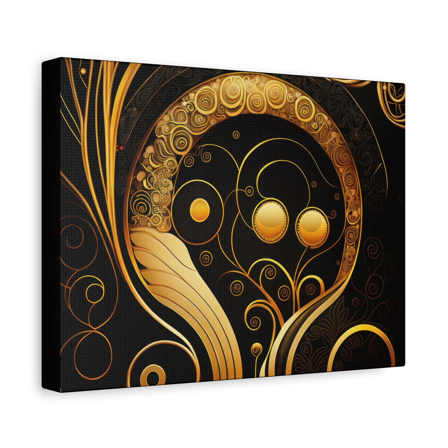 Orbital Embrace Canvas