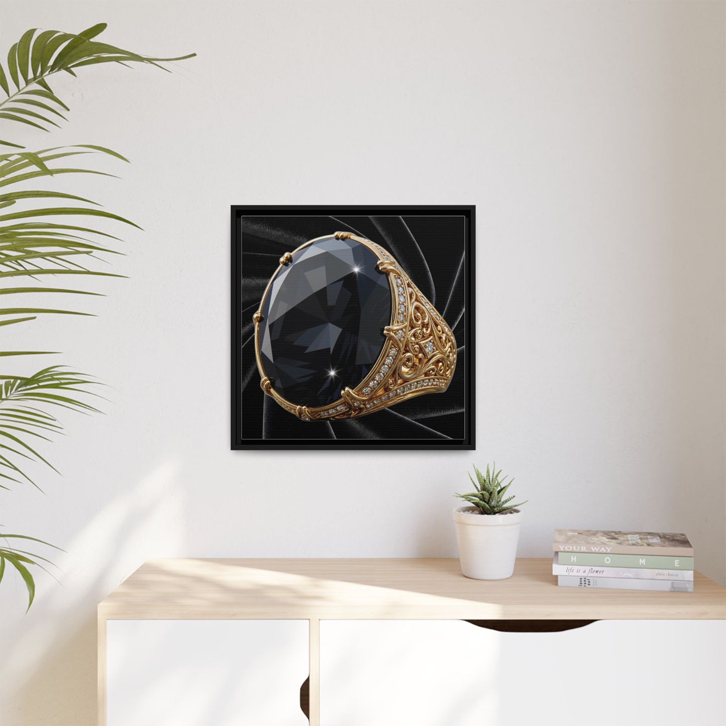Black Diamond Satin Eclipse Canvas