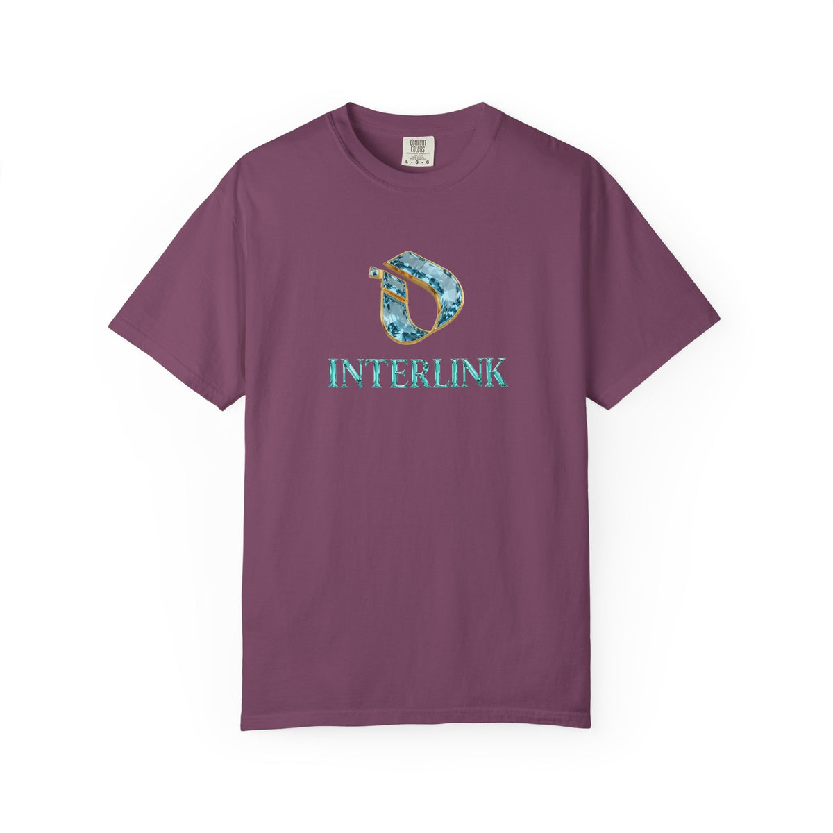 Gemstone Pattern Interlink Heavyweight Cotton Tee