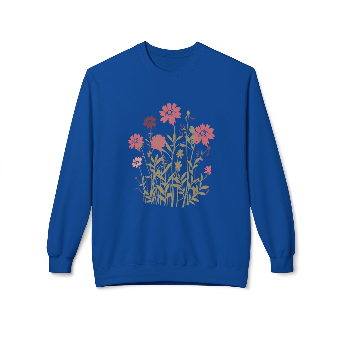 Wildflower Garden Graphic Crewneck Sweatshirt
