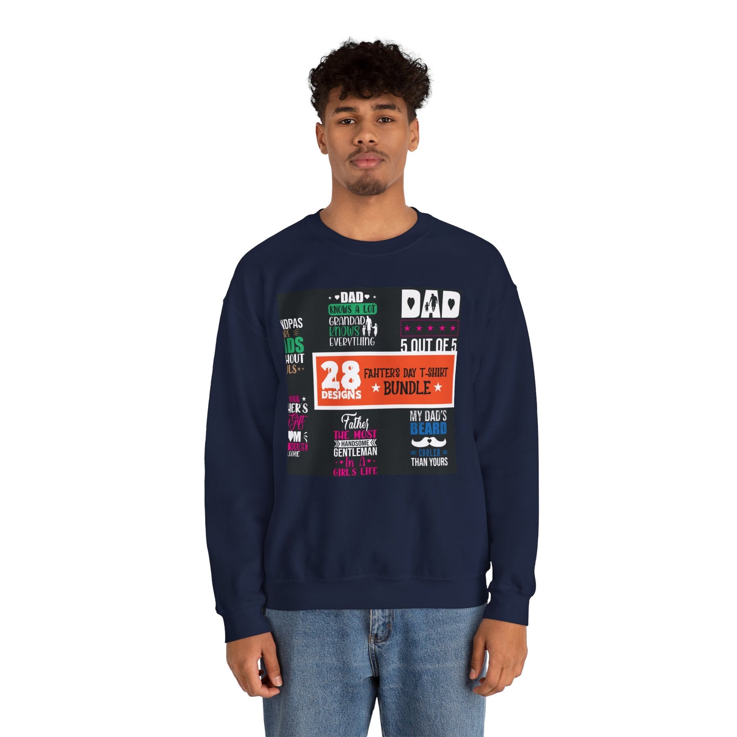 Father’s Day Dad Graphic Sweatshirt MEN