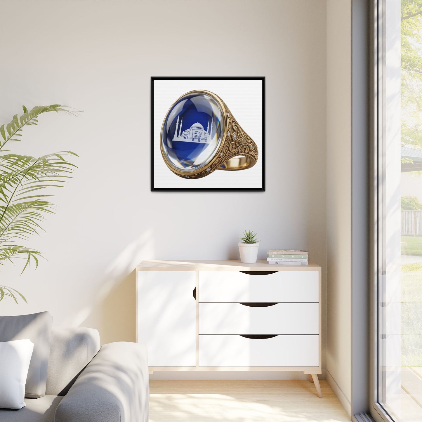 Mughal Reverie Framed Art
