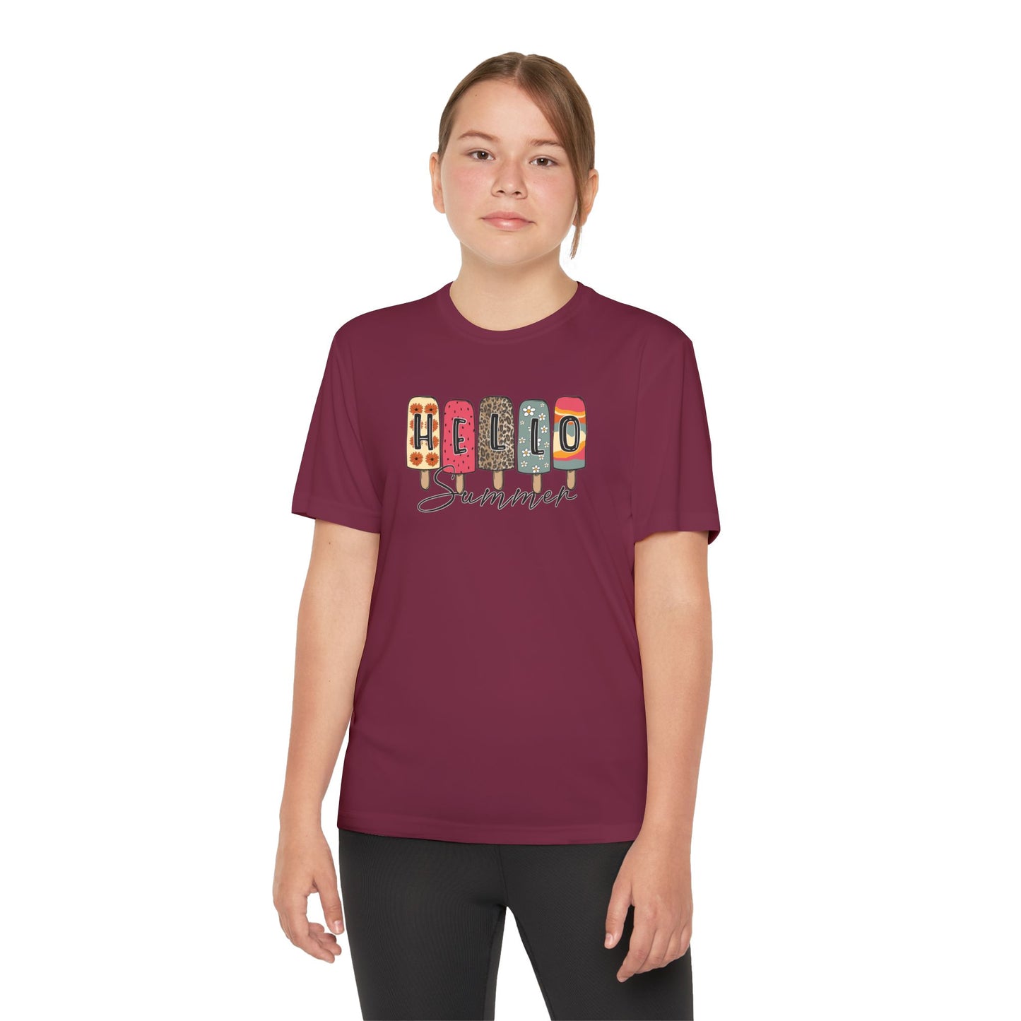 Hello Summer Popsicle Youth Tee
