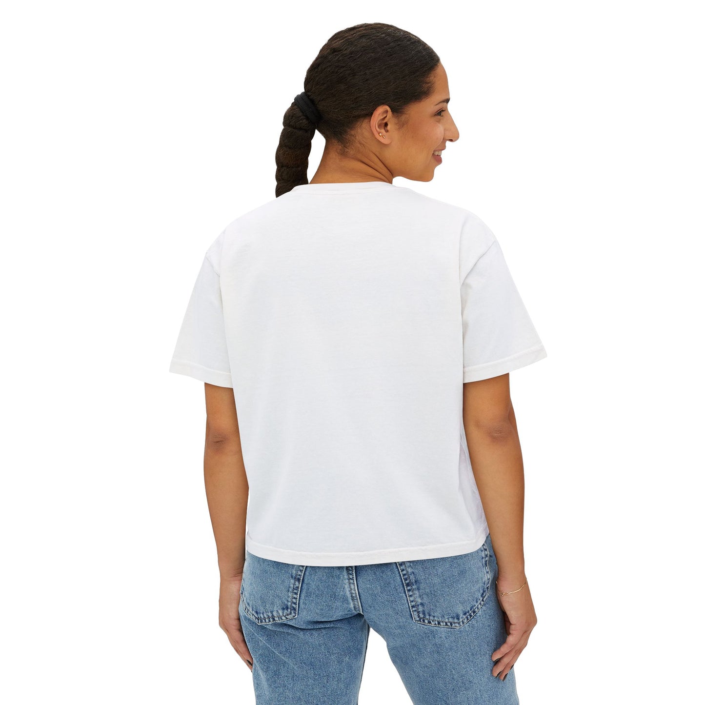 Football Heart Boxy Tee