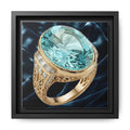 Aquamarine Grandeur Canvas