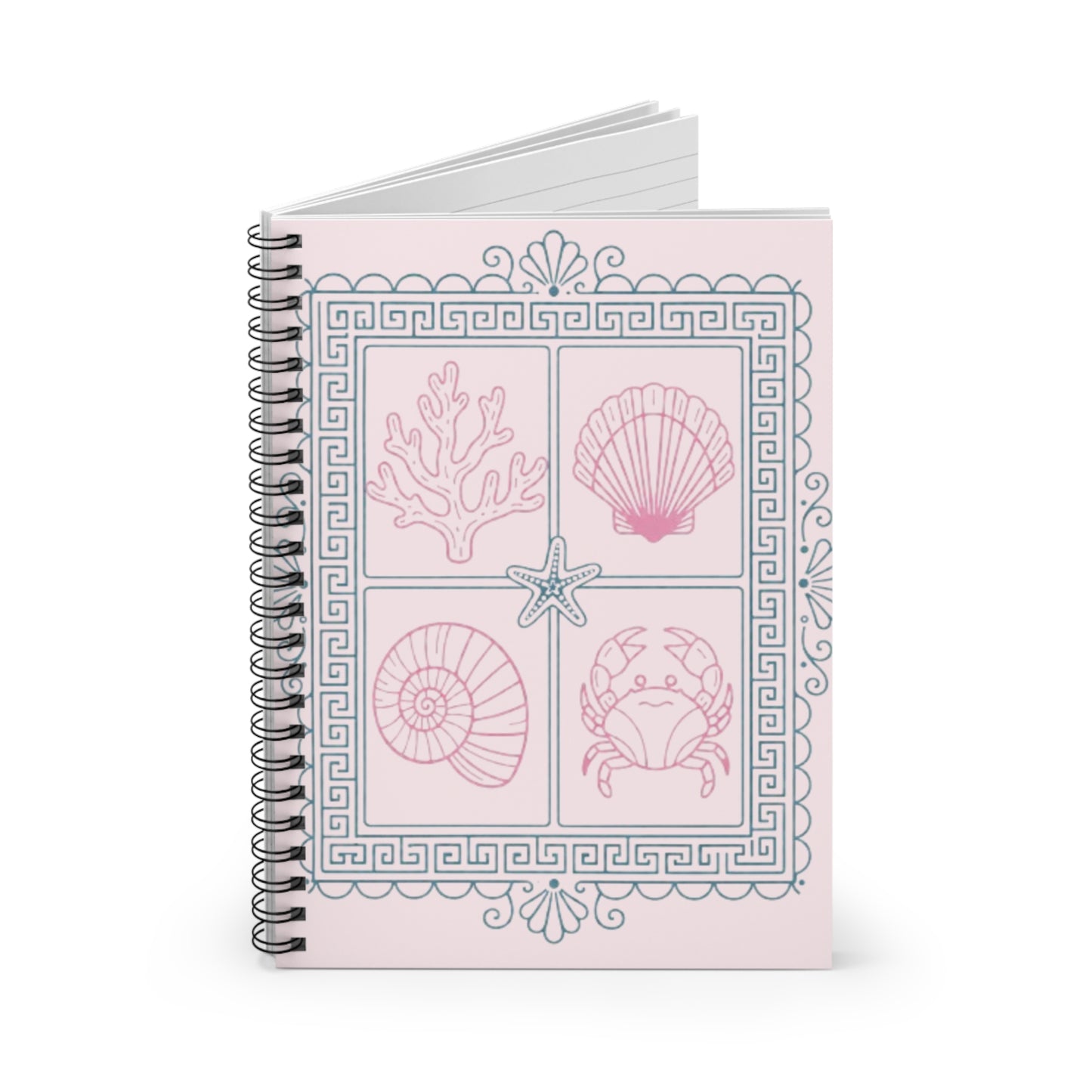 Seaside Sketch Spiral Notebook