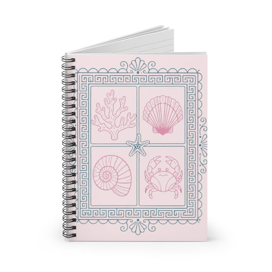 Seaside Sketch Spiral Notebook