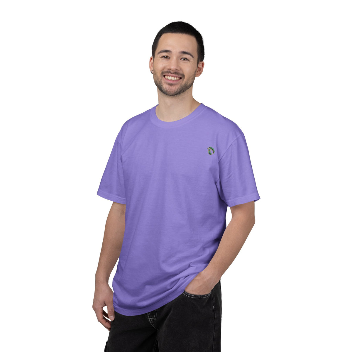 Malachite Veinstone Interlink Back Graphic Cotton Tee
