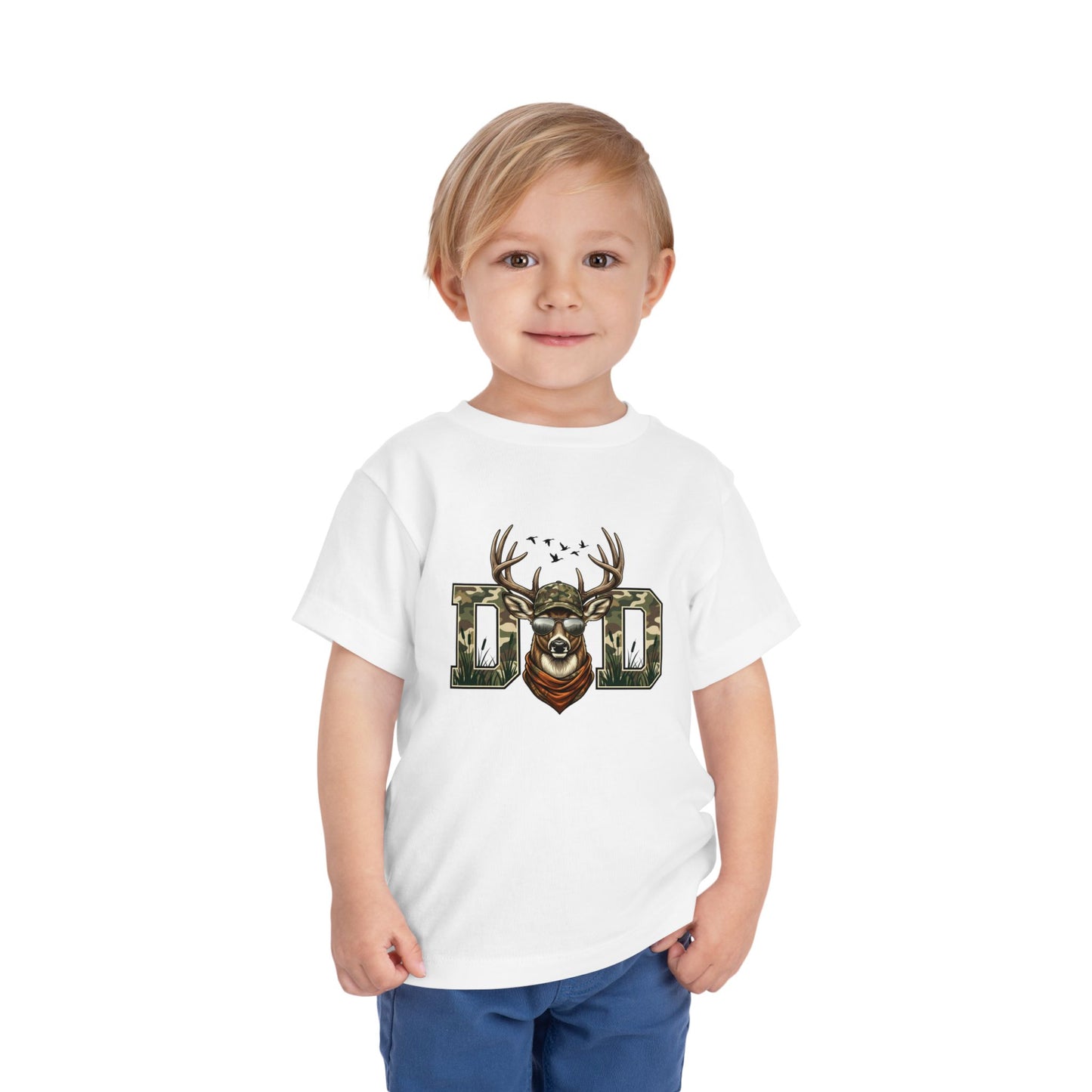 Toddler Dad Deer Graphic Tee