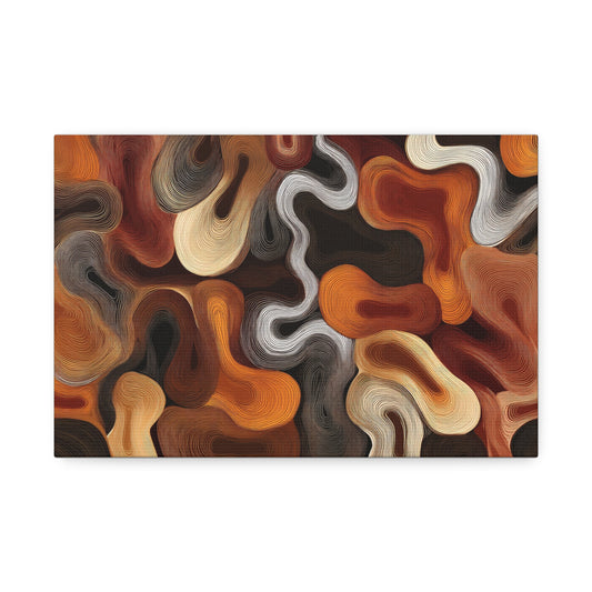Ember Current Canvas Print