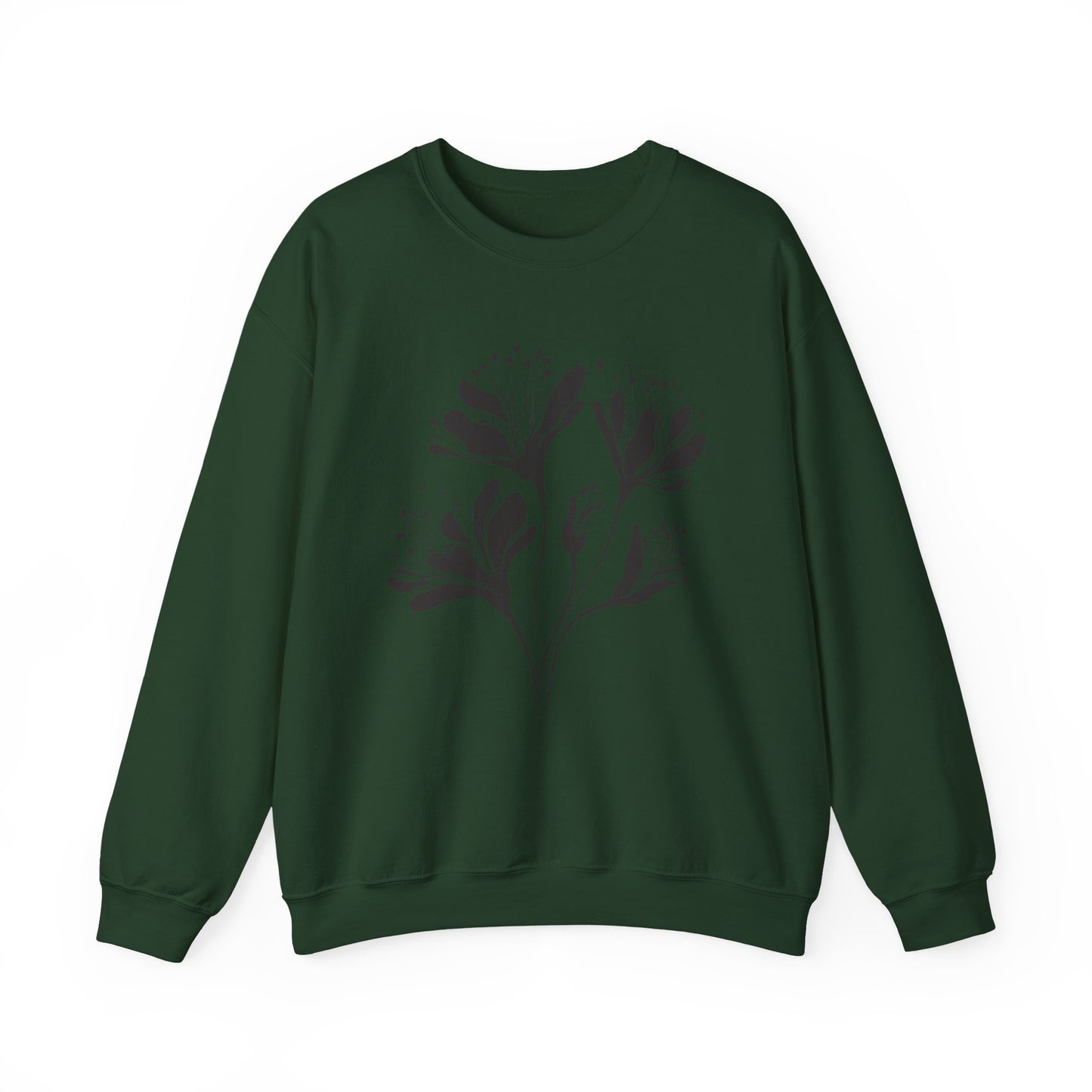 Minimal Floral Line Art Sweatshirt