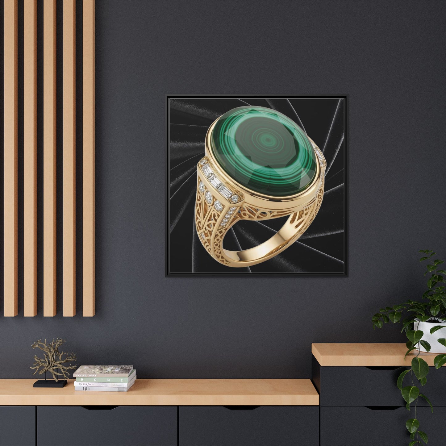 Malachite Heirloom Canvas