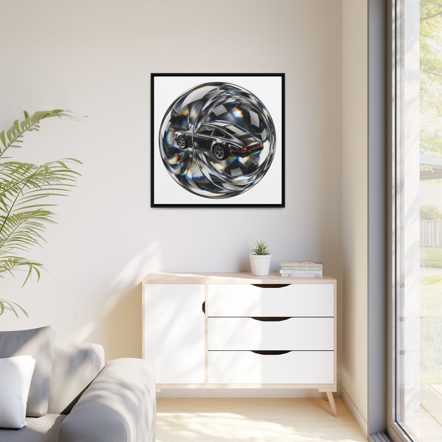 Prismatic Orb Canvas Print