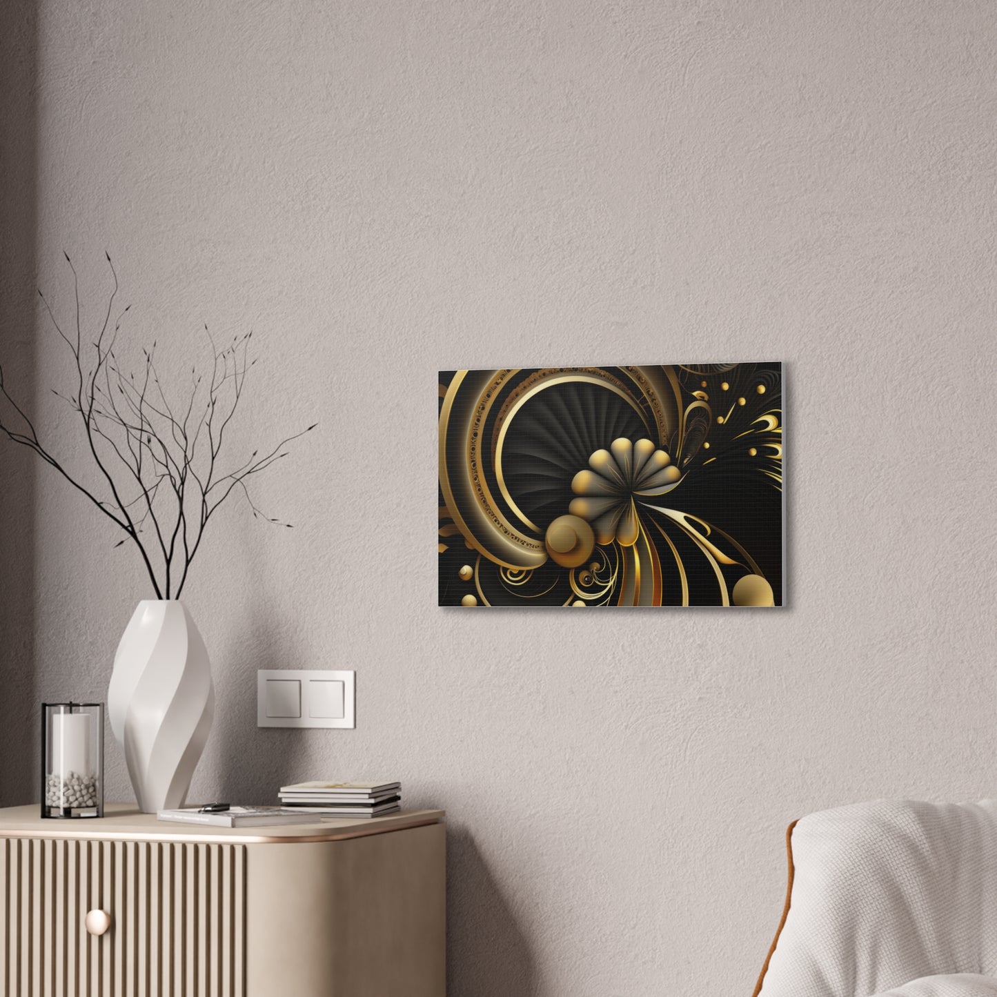 Celestial Bloom Canvas