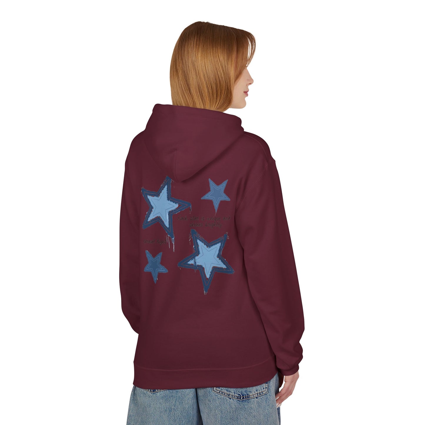 Starlight Minimal Graphic Hoodie