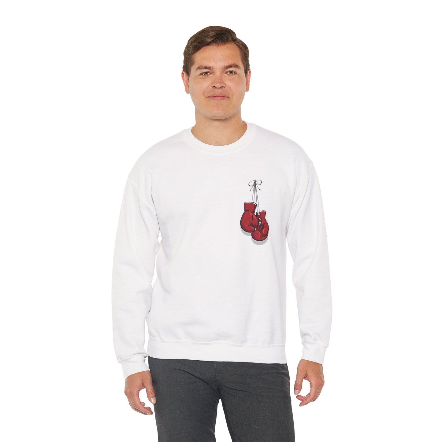Boxing Kid Crewneck Sweatshirt