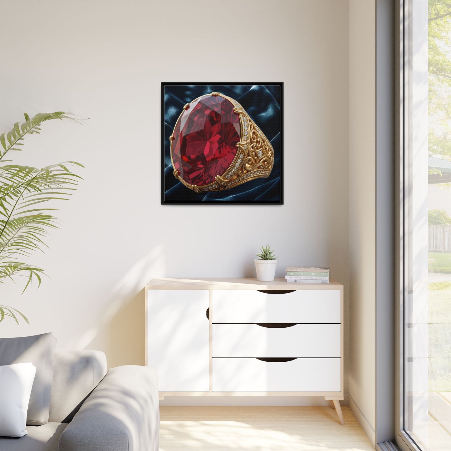 Dynastic Ruby Ring Canvas