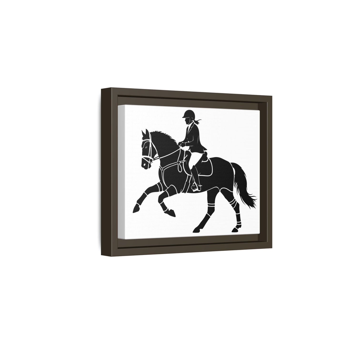 Equestrian Silhouette Canvas