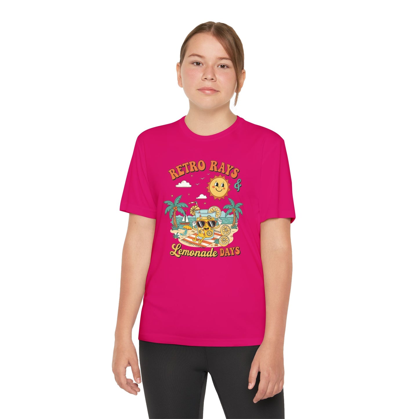 Retro Rays Lemonade Days Youth Tee